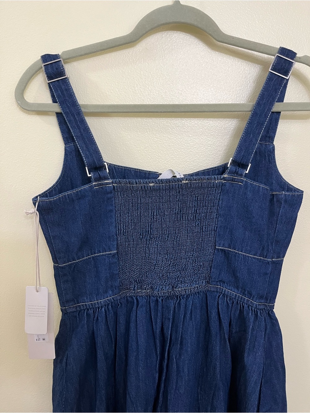 NEW Altar’d State Denim Midi Dress Size XS and Small Available NWT - Picture 6 of 10